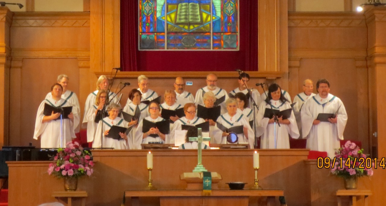 HHUMC Choir September 2014